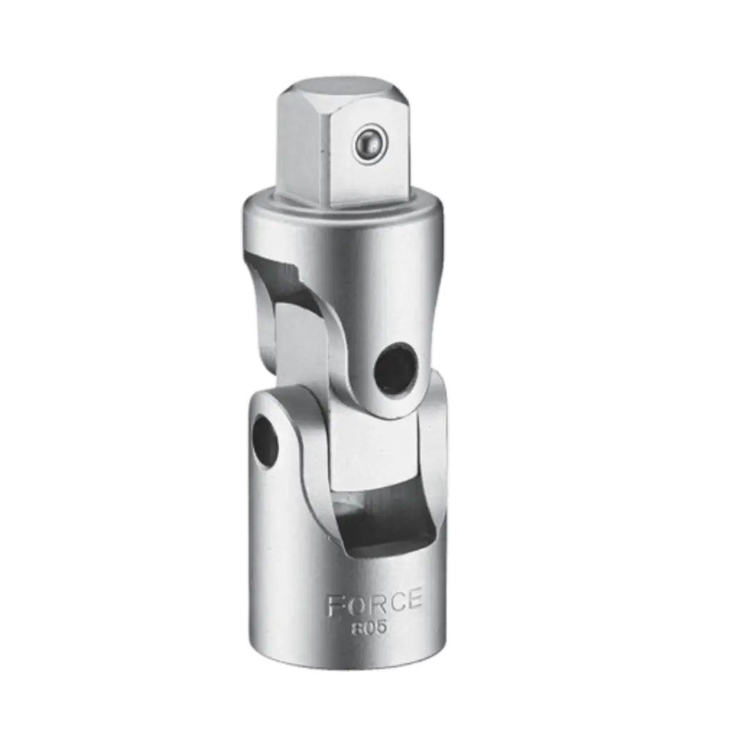 ARTICULACIÓN UNIVERSAL CROMADA ESPIGA 3/8" 46MM 