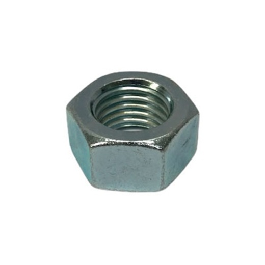 Tuerca Grado 2 Zincada 1/4" Rosca Ordinaria – Uso General