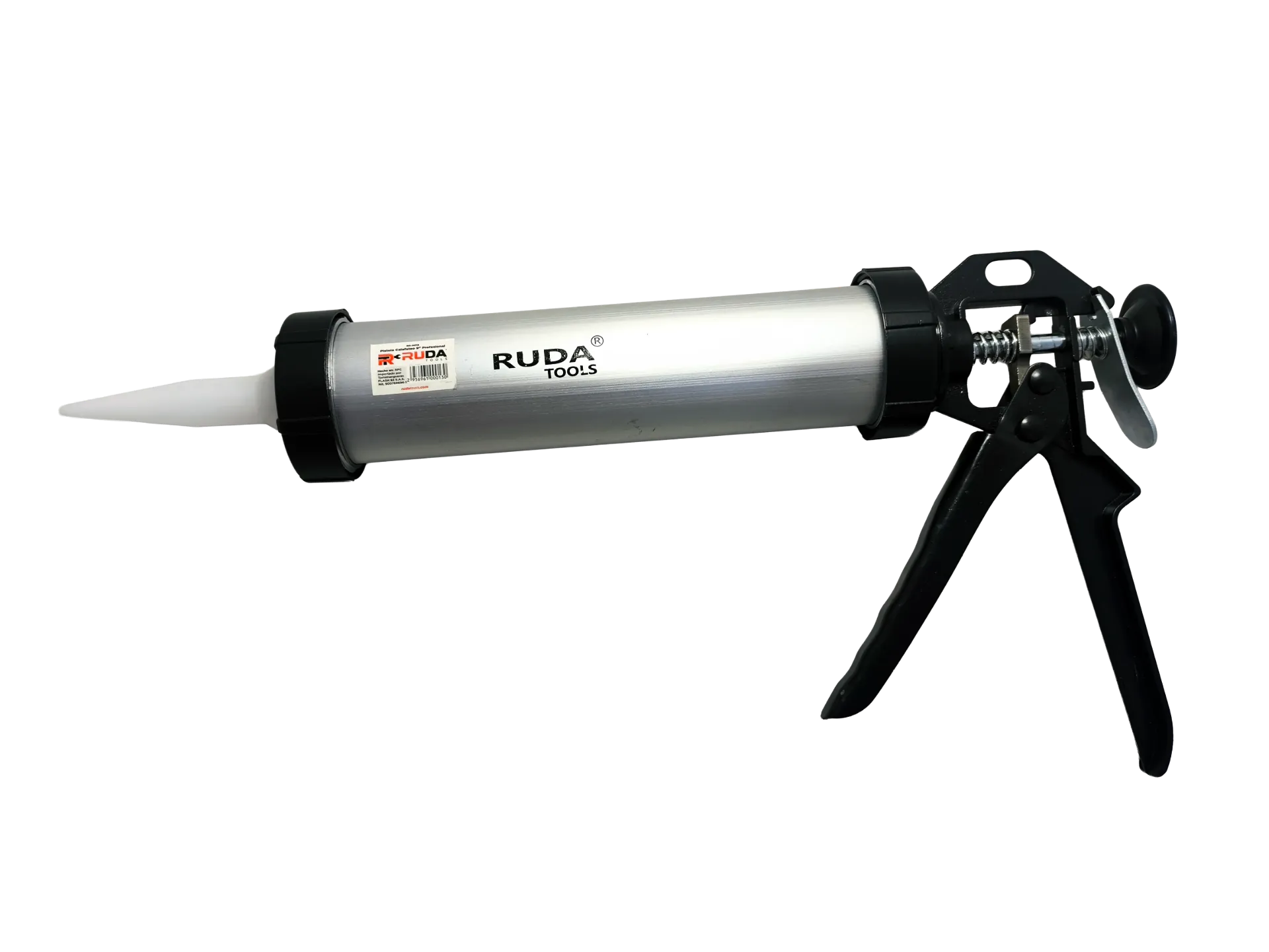 Pistola de Calafateo 9" Profesional RUDA en Aluminio
