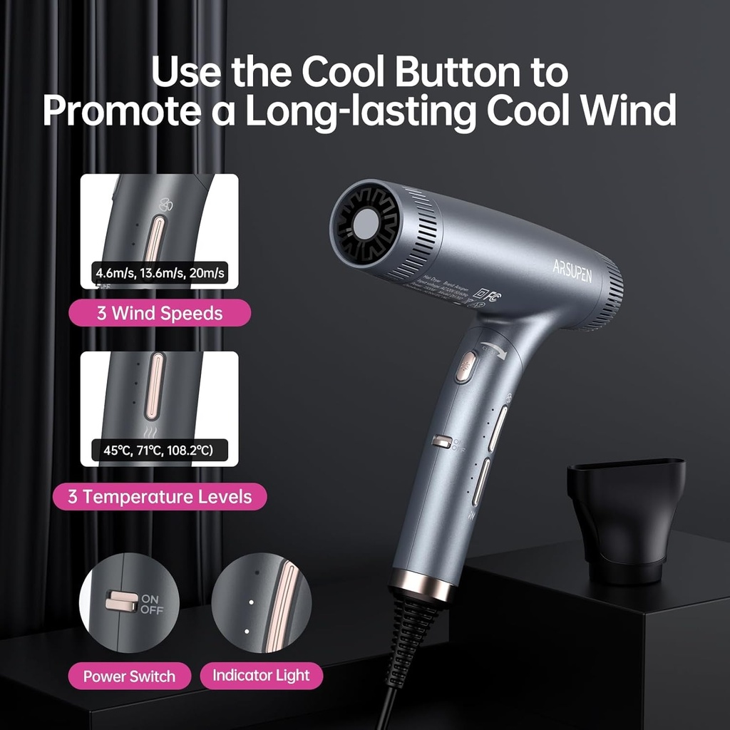 [0-H] Escobillas Eco para Secador de Cabello