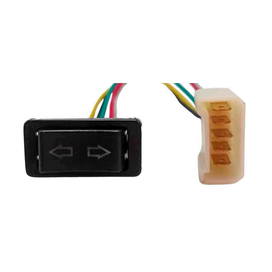 [01194] Switch elevavidrios con flechas y luz con cable