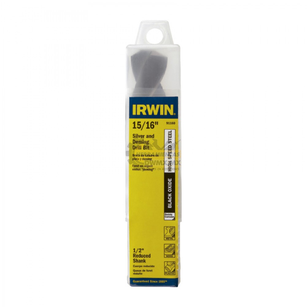 Broca de reducción HSS 15/16" IRWIN