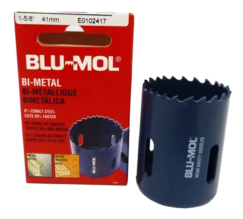 Sierra copa bimetálica 1 5/8" (41 mm) BLUMOL