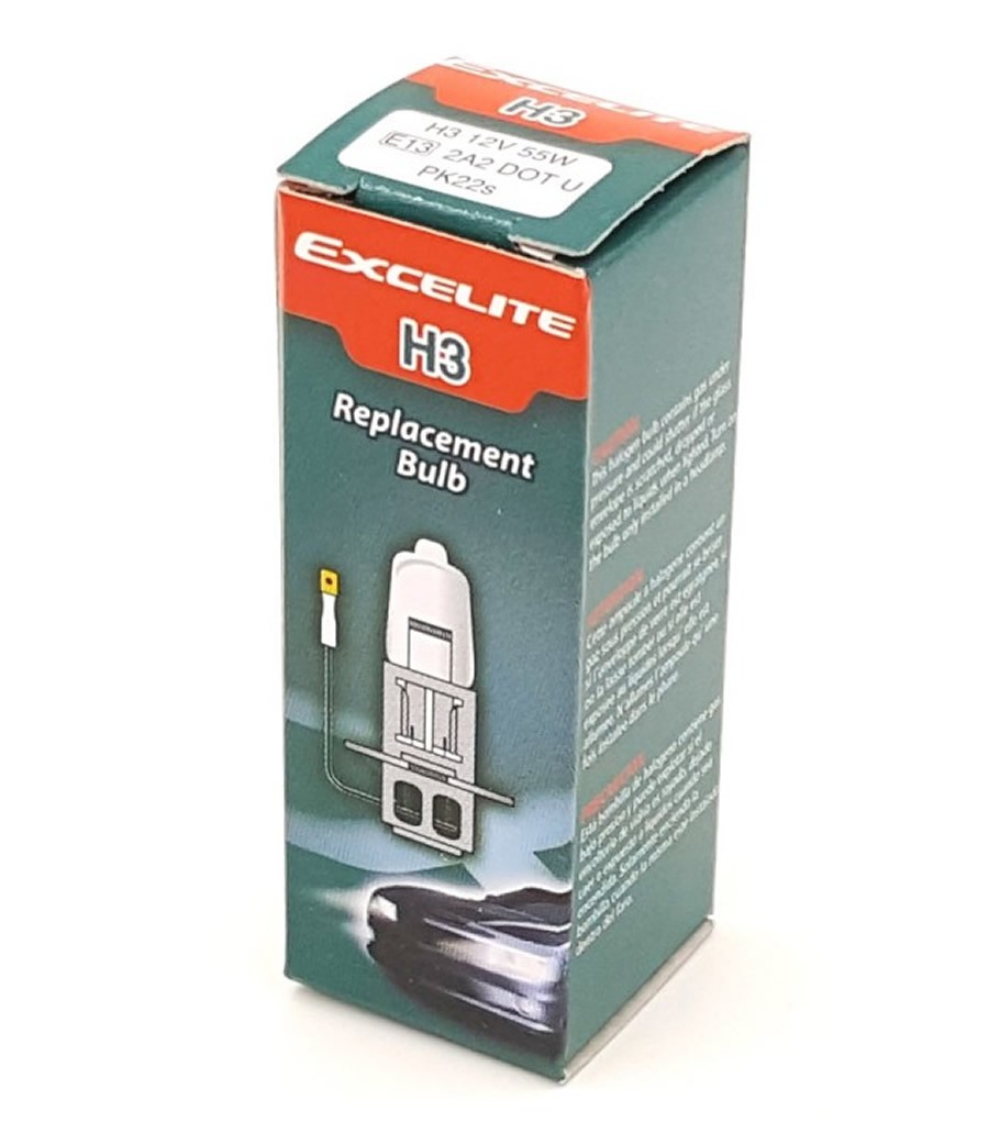 Bombillo H3 12V 55W PK22S SVU Ultra Excelite