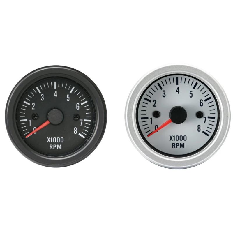 [04350] Tacómetro 2-8000 RPM para gas negro