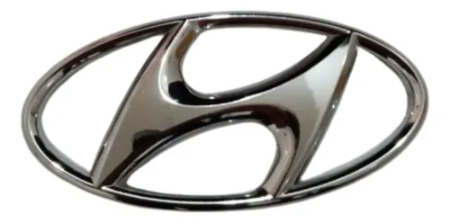 [050217018] Emblema Logo Hyundai Grande Economic 11 x 5 cm