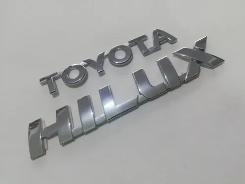 Emblema Hilux Inclinando Original Toyota