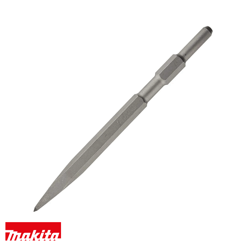 Cincel hexagonal punta redonda 3/4" x 300 mm Makita