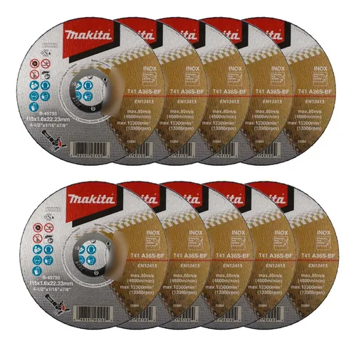 [088381276146] Disco de Corte 4" Makita