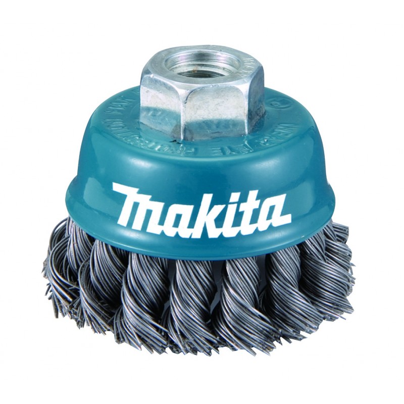 [088381341851] Grata trenza de alambre copa 2-1/2" Makita