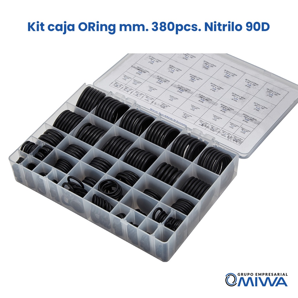[1.5X13] O'Ring milimétrico en nitrilo 1.5x13x16