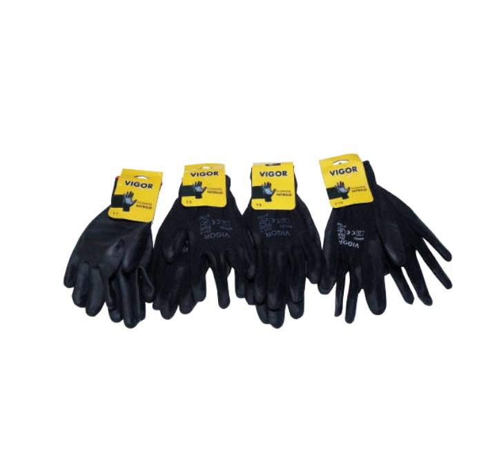 [10116B] Guante de nitrilo negro Vigor talla M-8
