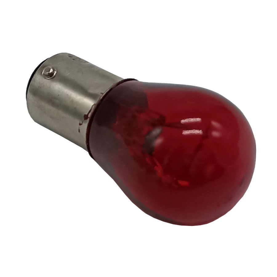 Bombillo 1034 Bay15D Rojo 24V 2C TRIMON