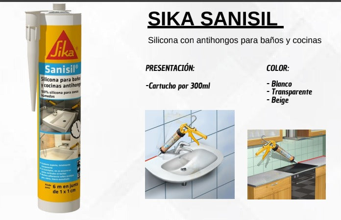 [1080290] Silicona antihongo blanca JOCA