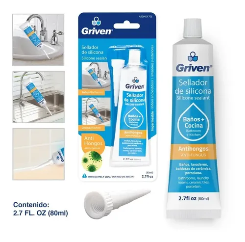 [1080301] Silicona antihongos transparente 80 ml JOCA