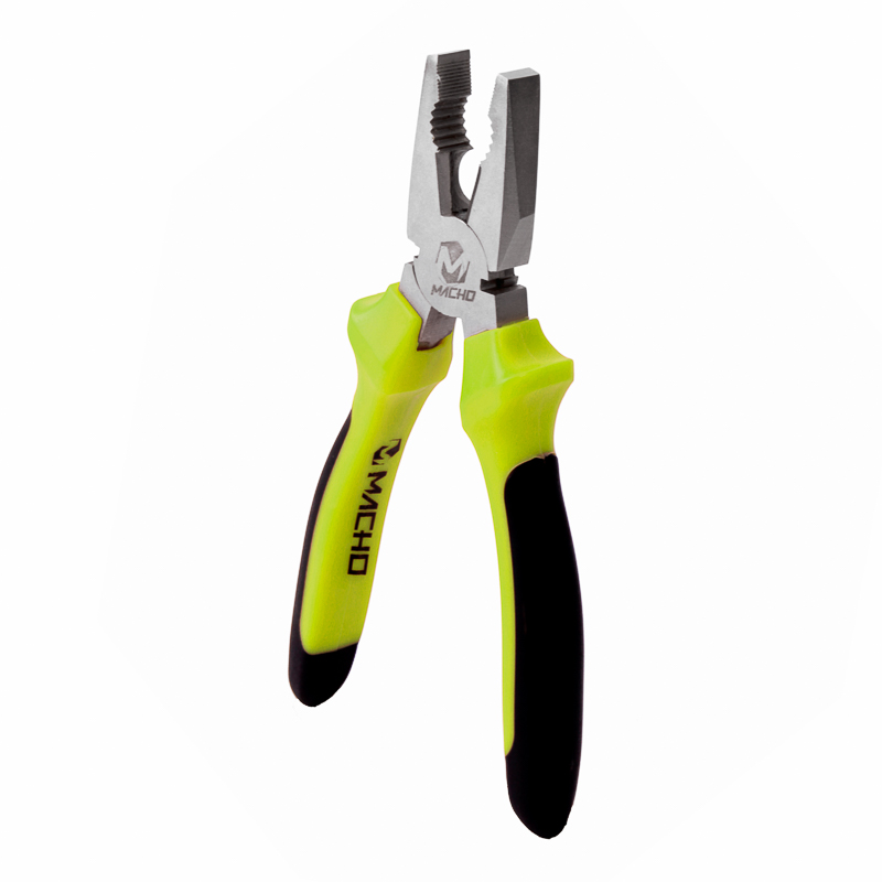 ALICATE UNIVERSAL 8' MACHO (NIQUELADO)