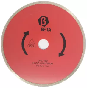 DISCO DIAMANTADO CONTINUO EXTRA FINO 4 1/2