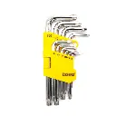 JUEGO DE LLAVES TORX 10PZS