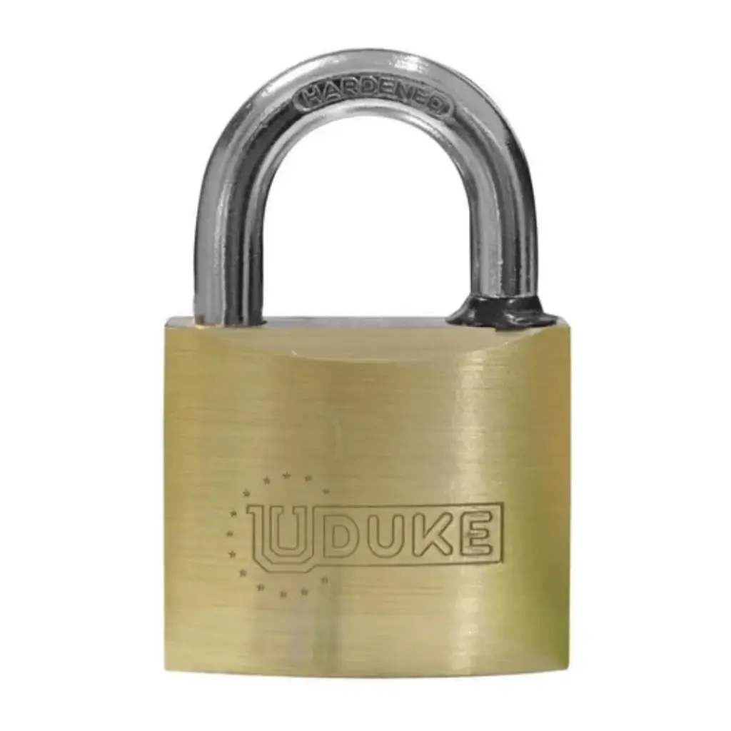 [(HT40148) (7753)] CANDADO UDUKE DORADO 50MM