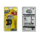 JUEGO X 10 LLAVES BRÍSTOL HEXA BLÍSTER