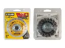 CEPILLO DE COPA DE ALAMBRE TRENZADO MULTIROSCA 3"