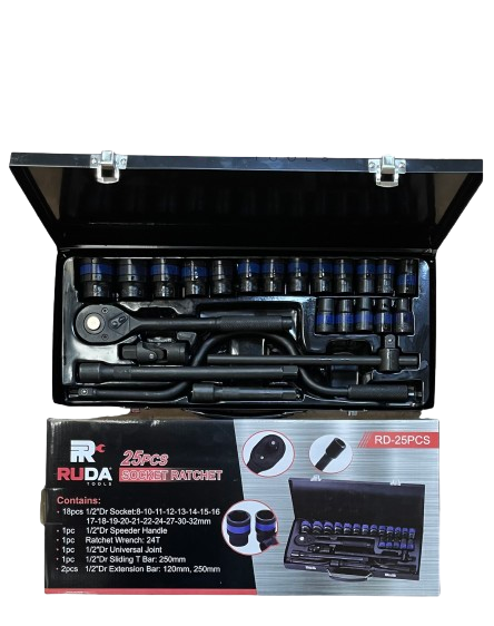 JUEGO DE COPAS SULFATADA 25 PZ MARCA RUDA