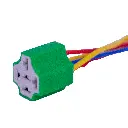 SOCKET ELEVADOR 5 CONTACTOS LOZA.