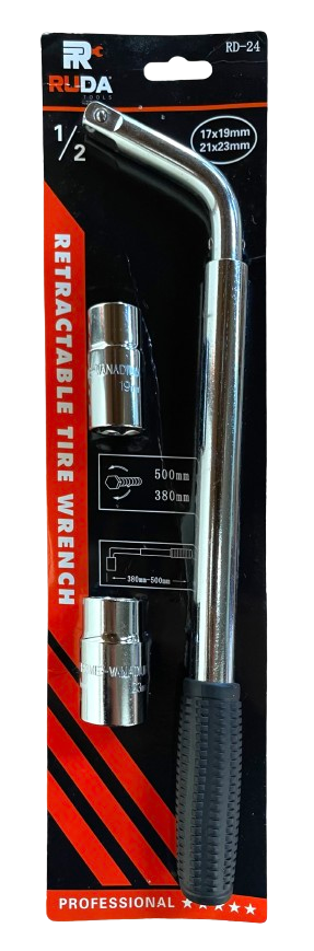 Cruceta en L 1/2” para Carros RUDA