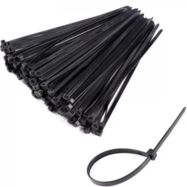 AMARRE PLÁSTICO NEGRO 100PCS/BOLSA 3.6X250