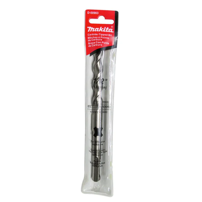 [088381169806 (139104)] BROCA SDS PLUS MAKITA 1/2" X 6 1/4" D-00963