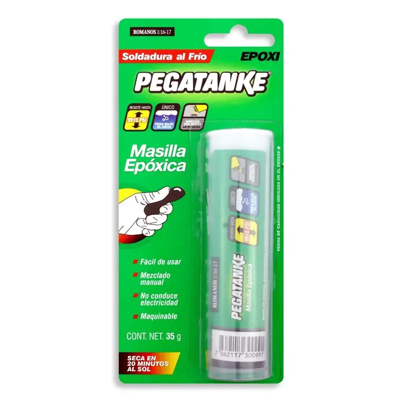 MASILLA EPOXICA INDIVIDUAL PEGATANKE X 35G