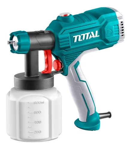 Pistola Para Pintar TOTAL 450W 800ml 110V Alta Precisión Portátil