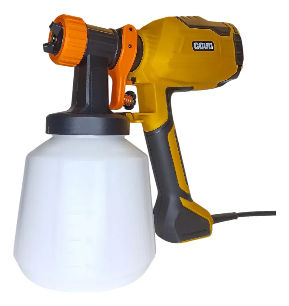 Pistola para Pintar 500W COVO 110V 1400ml 3 Modos – 6 pzas