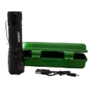 Linterna táctica recargable RUDA Tools 3 funciones con zoom