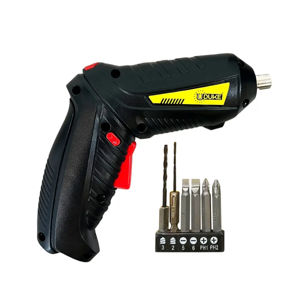 Atornillador Inalámbrico Uduke 3.6V HT3372 con 6 accesorios y carga tipo C