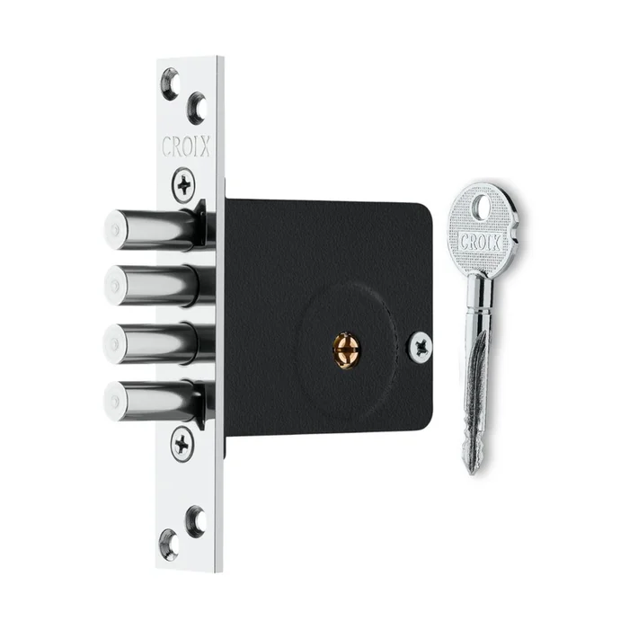 [7708925196770] CERRADURA AUXILIAR DE INCRUSTAR CON 4 PASADORES UN AVANCE LLAVES TETRA