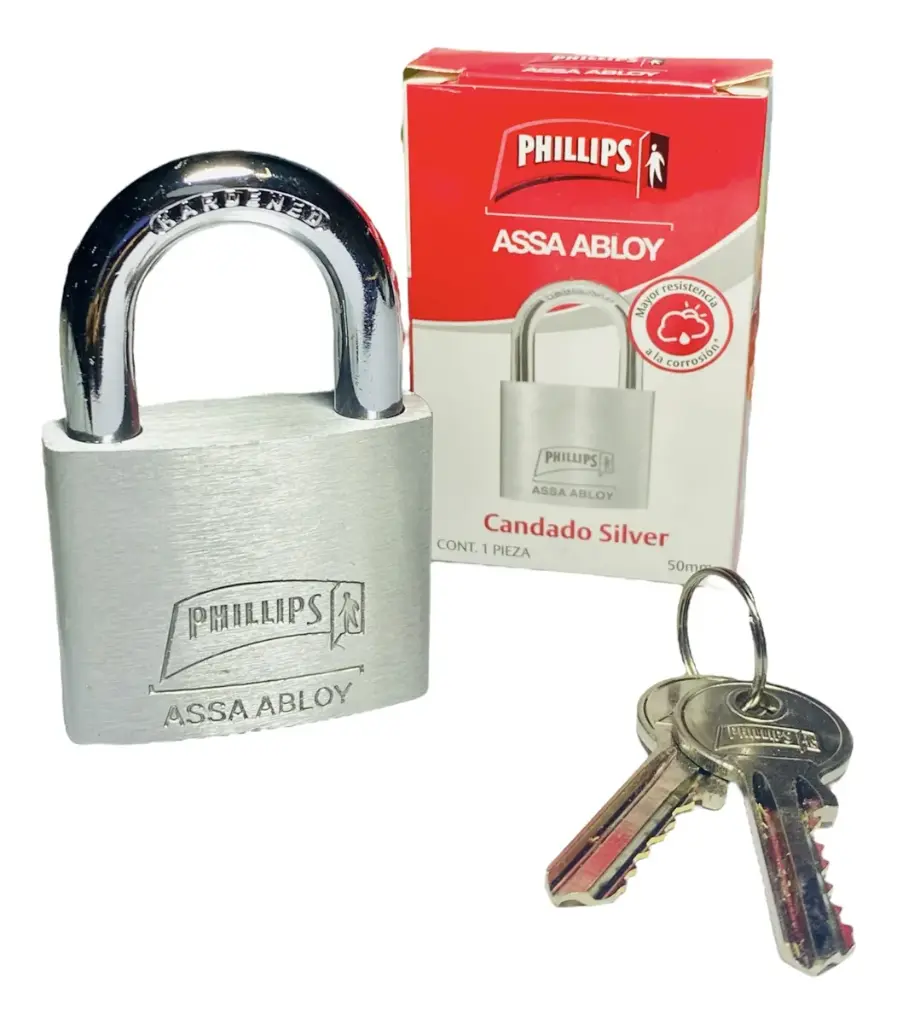 CANDADO SILVER 50MM
