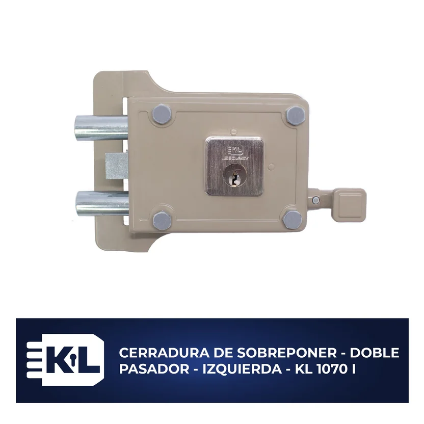 CERR. DE SOBREPONER DOBLE PASADOR IZQUIERDA