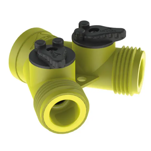 CONECTOR EN YEE AMARILLO