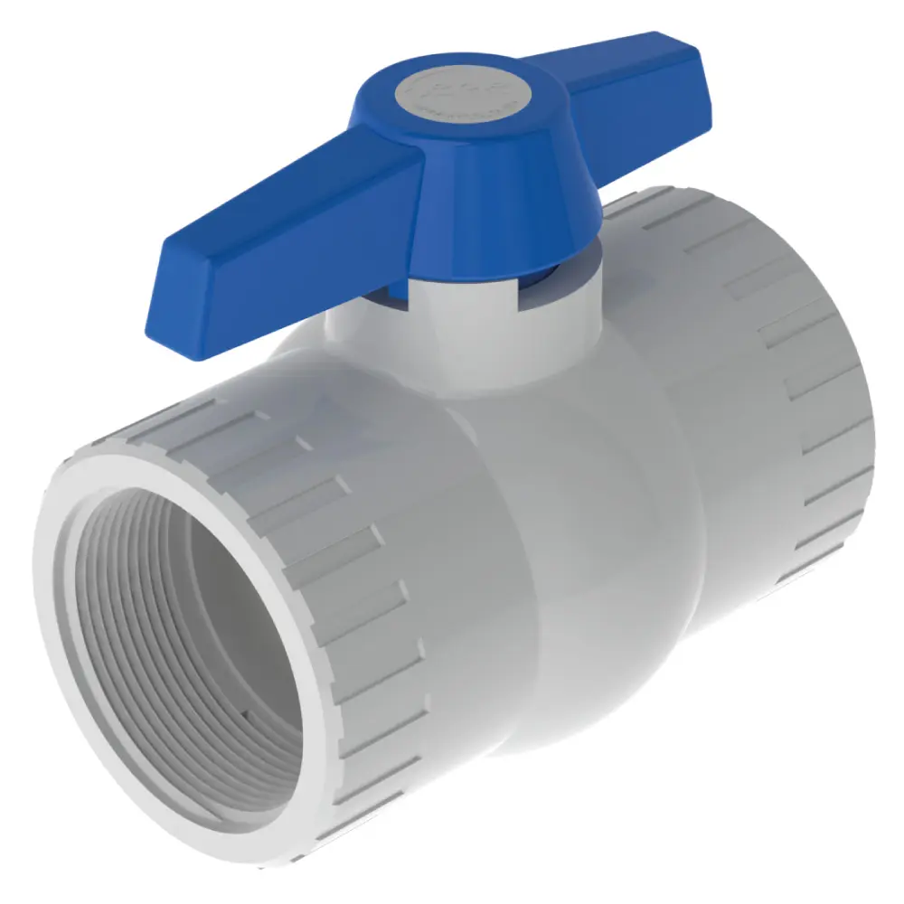 [7707331940496] VÁLVULA DE BOLA DE 1/2'' P.V.C. PARA SOLDAR