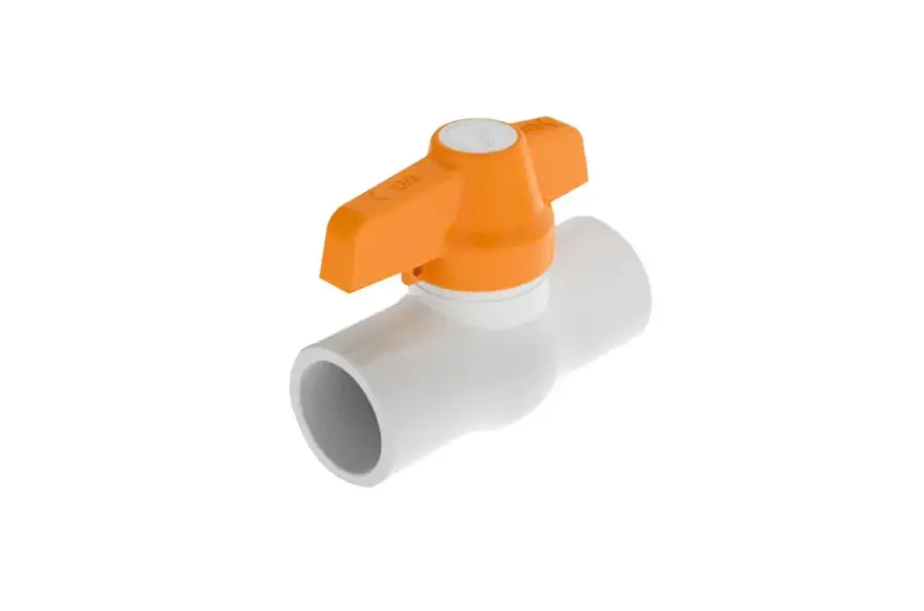 VÁLVULA DE BOLA PVC DE 3/4'' ROSCAR LIVIANA