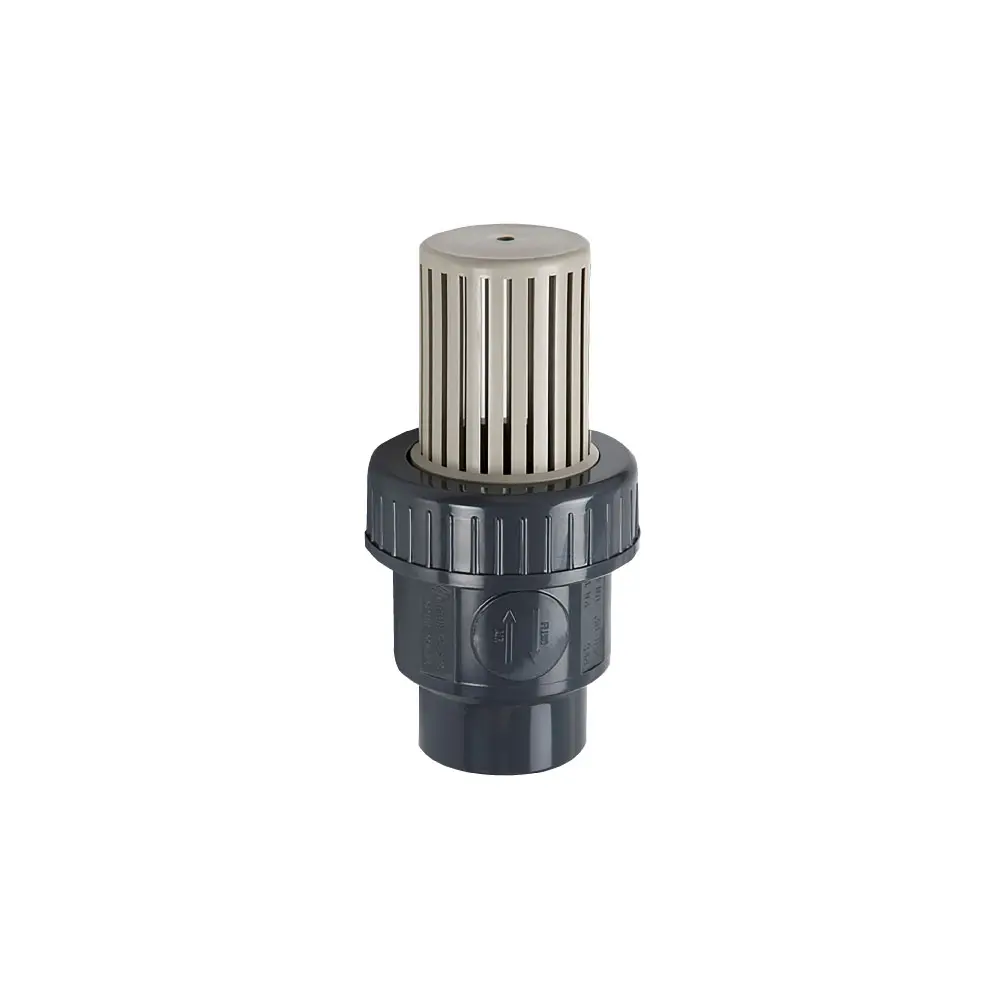 VÁLVULA PURGA AIRE Y PIE PVC 1/2"
