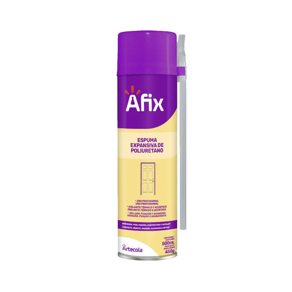 ESPUMA EXPANSIVA POLIURETANO AFIX 500ML