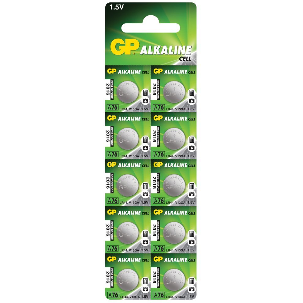 PILA MONEDA GP LITHIUM CELL 1.5V LR44 