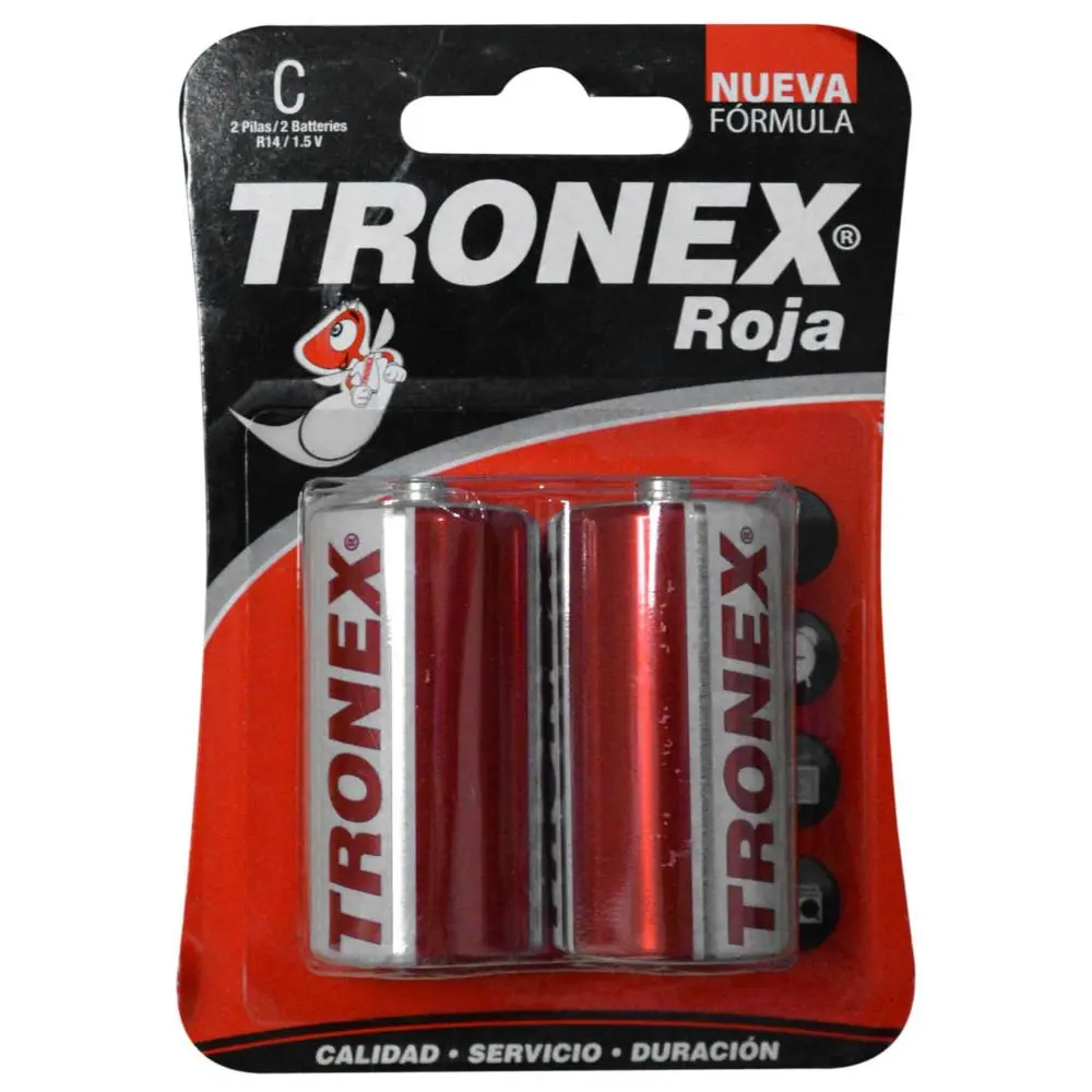 PILA TRONEX ROJA MEDIANA C