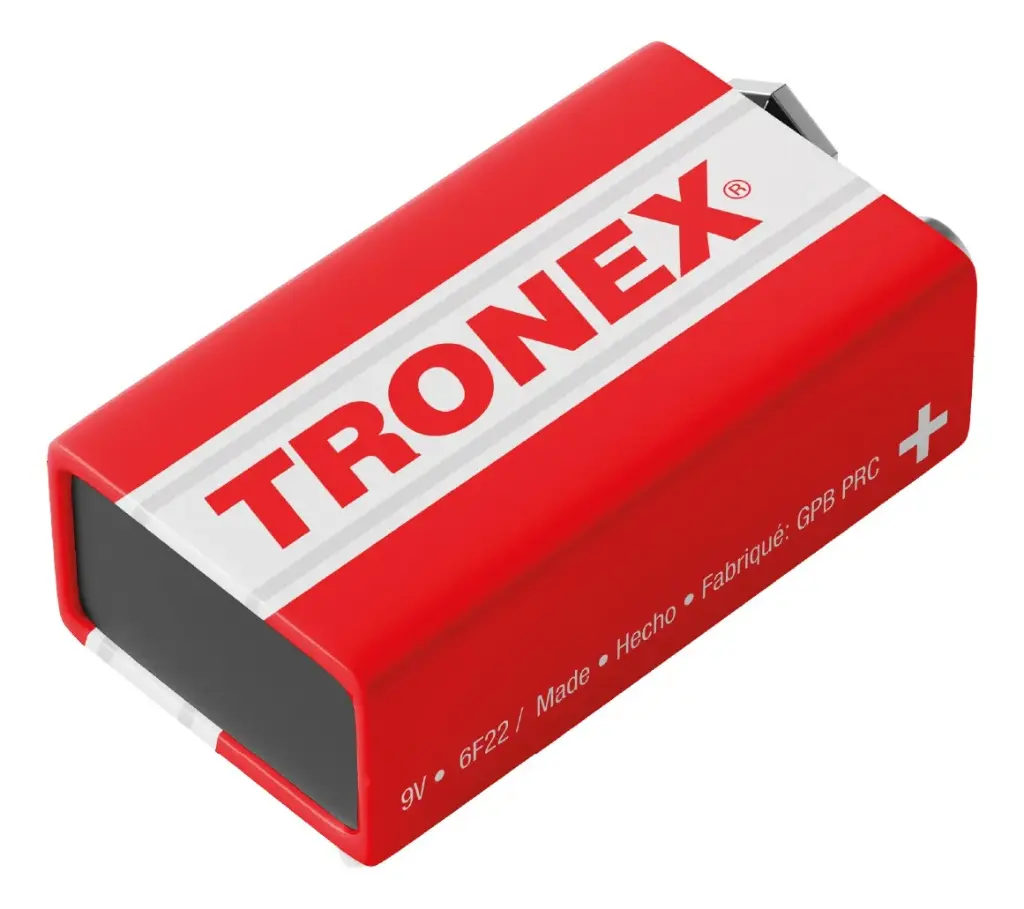 [7707822758623 (TR9VRBLK)] PILA MANGANESO TRONEX 9V BULK