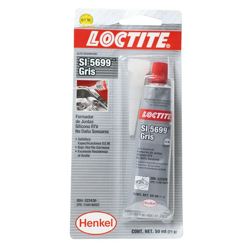 SILICONA GRIS SI 5699 LOCTITE 50ML