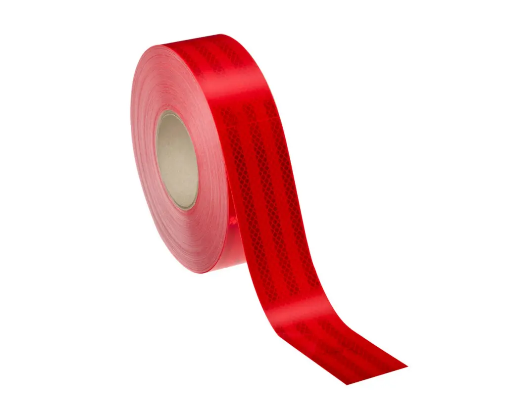 CINTA REFLECTIVA 5CM X 45,7M ROJO 3M 983-72 (METRO)