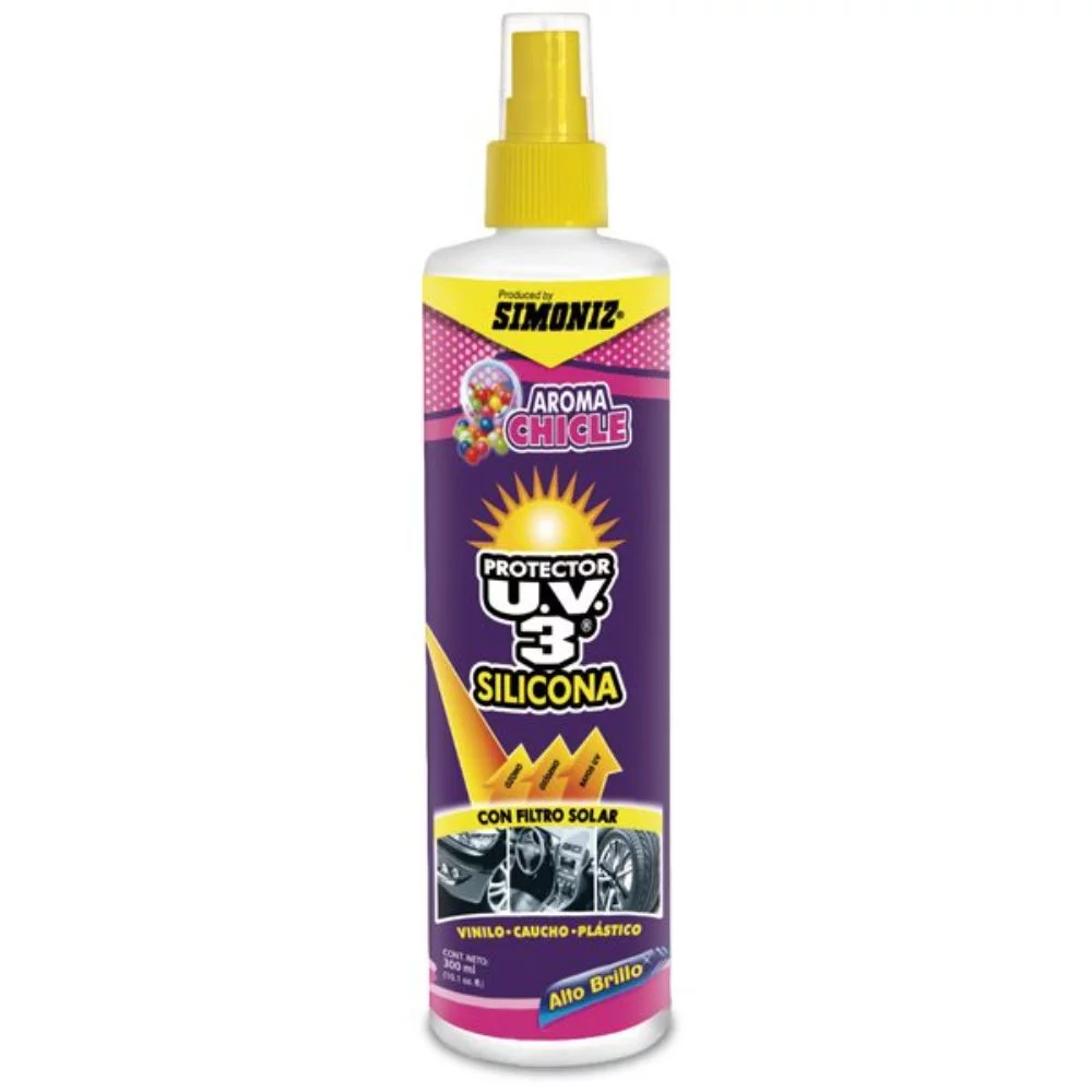 SILICONA PROTECTOR UV3 CHICLE 300ML SIM-3027CH