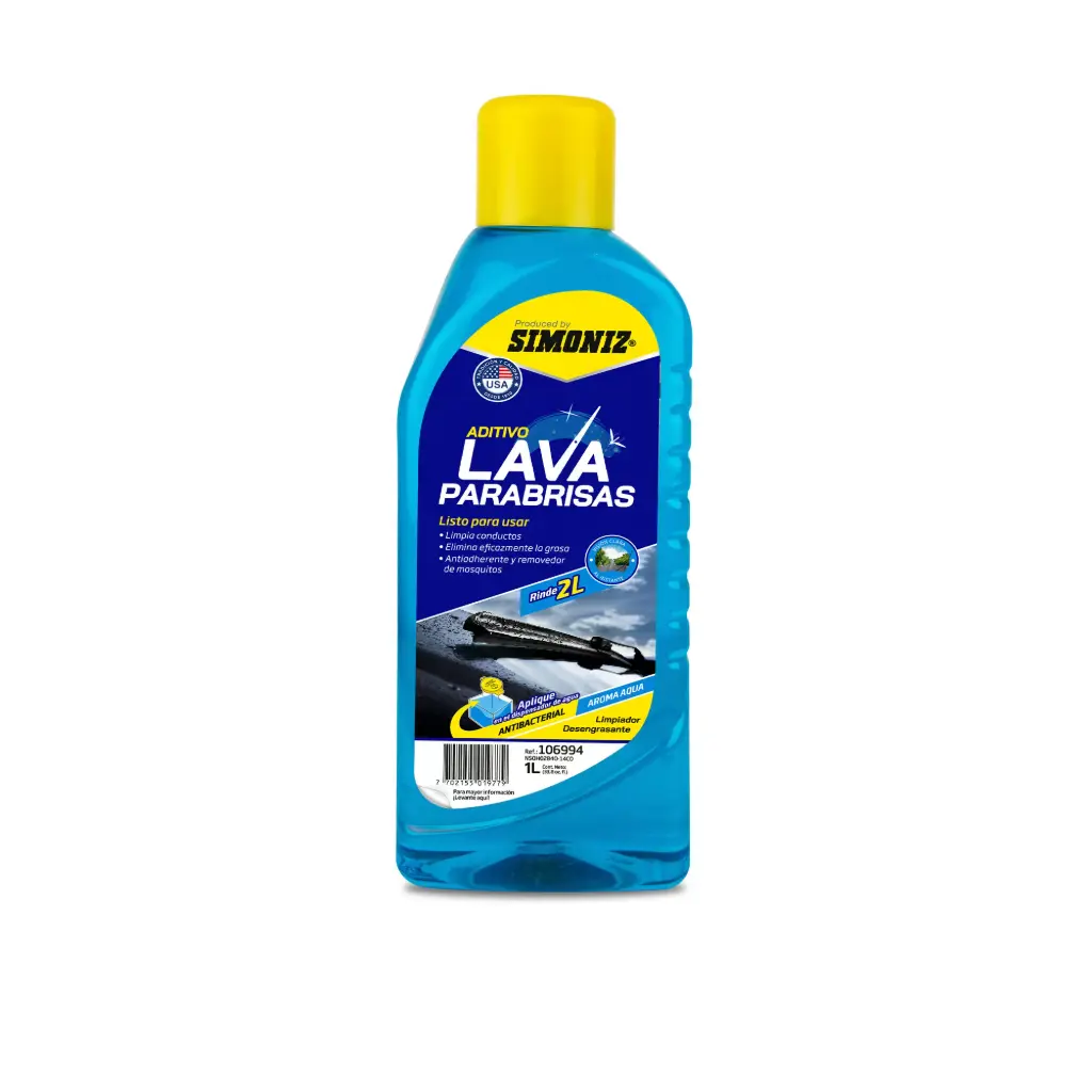 ADITIVO 1000ML LAVAPARABRISAS LISTO SIM-2117